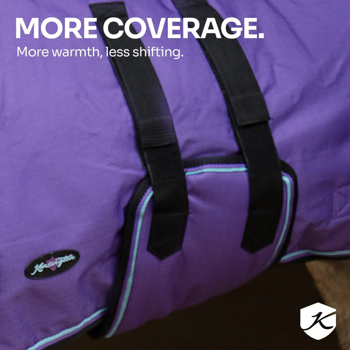 1200D Mini 80G Light Weight Winter Turnout Blanket - Waterproof & Breathable Kensington Protective Products
