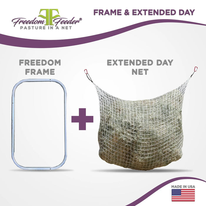 Freedom Feeder Extended Day Net & Freedom Frame - Bundle Kensington Protective Products