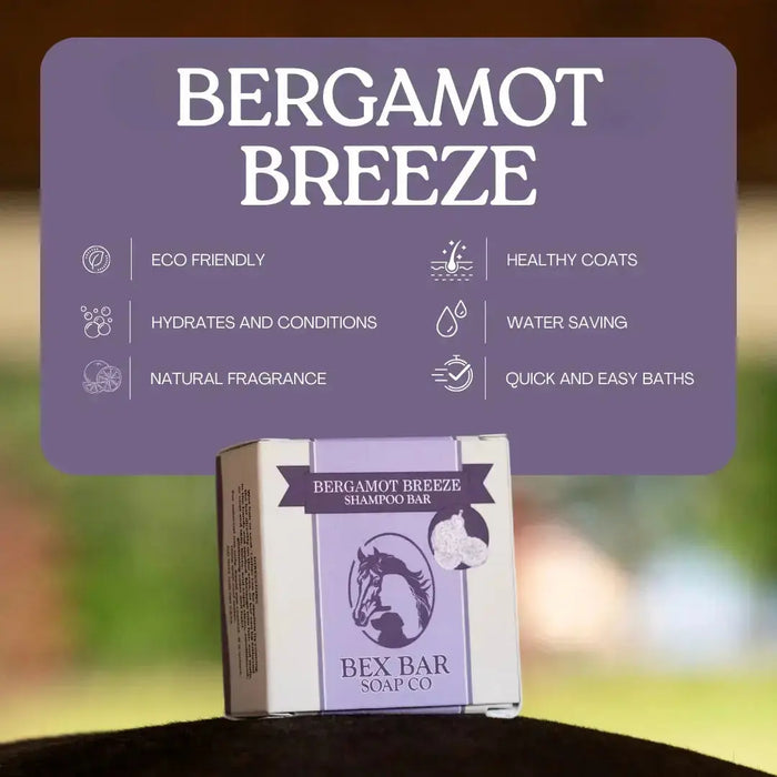 Bex Bar Soap Co - All Natural, Eco Friendly Organic Shampoo Bar for Horses & Dogs Kensington