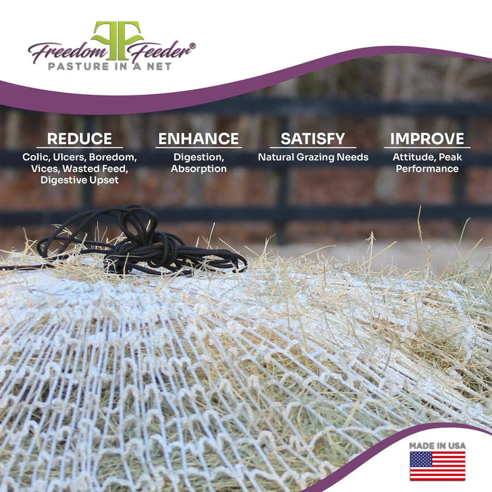 Freedom Feeder Full Bale Net & Freedom Frame - Bundle Kensington Protective Products