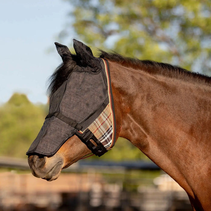 UViator CatchMask Fly Mask with Long Nose, Ears & 90% UV Protection Kensington Protective Products