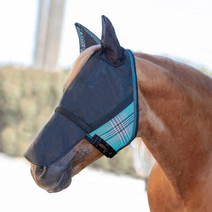 UViator CatchMask Fly Mask with Long Nose, Ears & 90% UV Protection Kensington Protective Products
