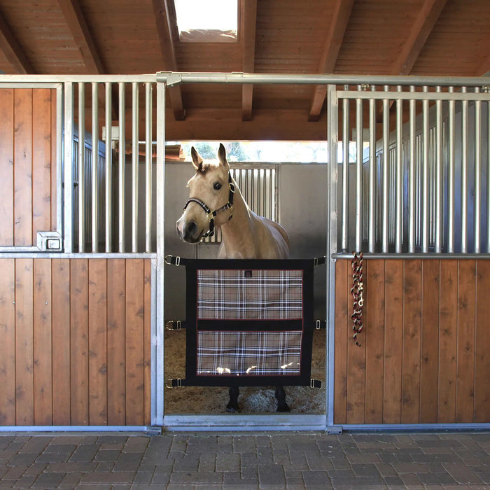Kensington Equine Horse Stall Door Guard | More Secure Stall Guard In Deluxe Black