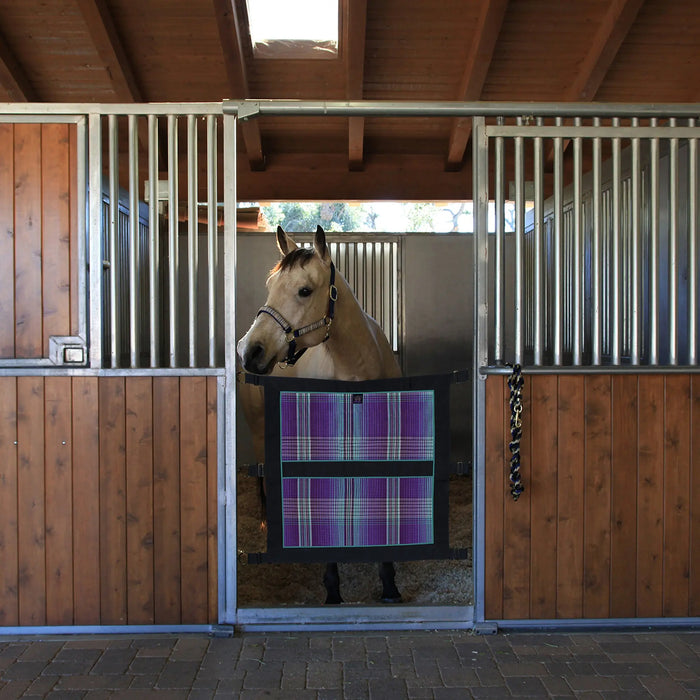 Kensington Equine Horse Stall Door Guard | More Secure Stall Guard In Lavender Mint