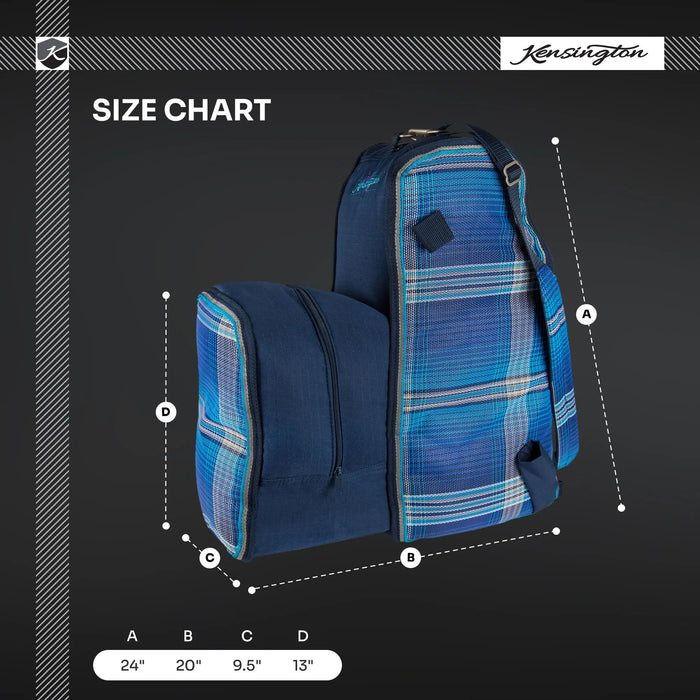 Padded English Boot Carry All - Holds Tall Boots, Helmet and Crop Kensington Protective Products