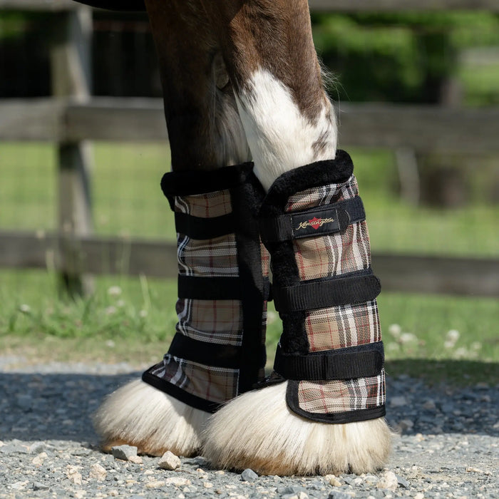 Draft Fly Boots with Fleece Trim - Set of 2 - 73% UV + Fly Protection Kensington Protective Products