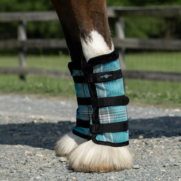 Draft Fly Boots with Fleece Trim - Set of 2 - 73% UV + Fly Protection Kensington Protective Products