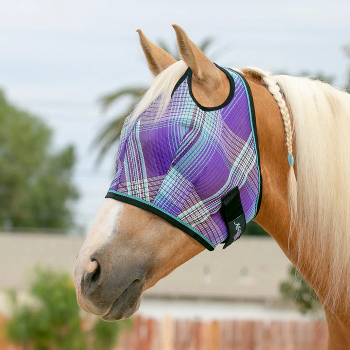 Kensington Equine Horse Fly Mask | UV blocking + Durable  In Lavender Mint