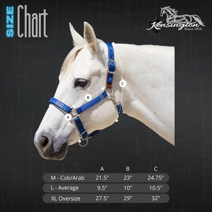 Reflective Breakaway Nylon Halter with Textliene Kensington Protective Products