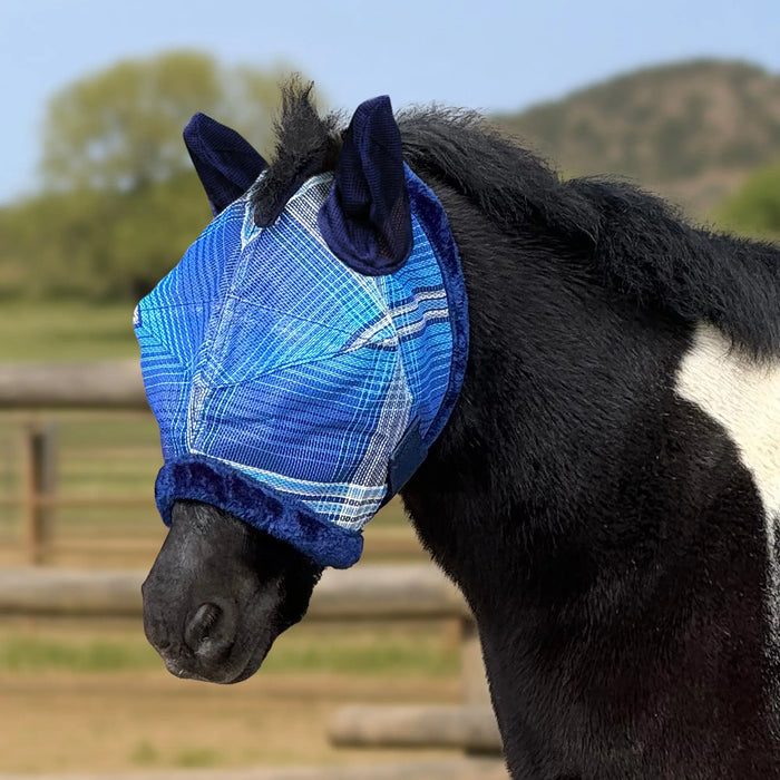 Mini Fly Mask with Fleece Trim & Ears - 73% UV Blocking Kensington Protective Products