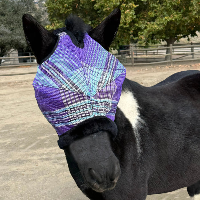 Mini Fly Mask with Fleece Trim & Ears - 73% UV Blocking Kensington Protective Products