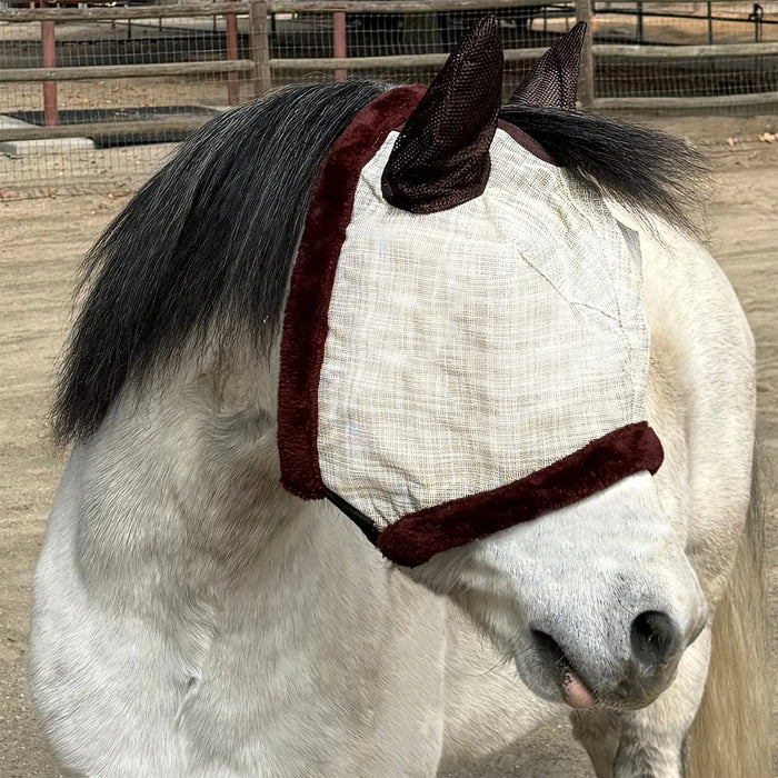 Mini Fly Mask with Fleece Trim & Ears - 73% UV Blocking Kensington Protective Products