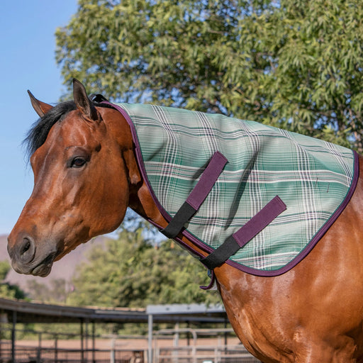 Horse Protective Neck Cover - Pairs with Fly Sheet - 73% UV Blocking Kensington Protective Products