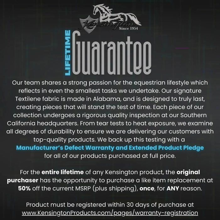 Reflective Nylon Halter with Textliene Kensington Protective Products