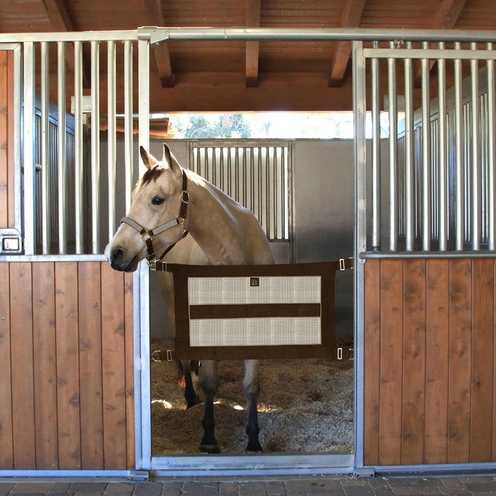 Kensington Equine Stall Guard | Durable Nylon + Breathable Mesh In Desert Sand