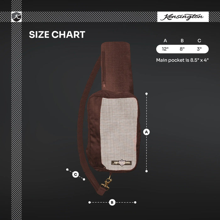 Yellowstone Shoulder Zip Crossbody Bag Kensington Protective Products