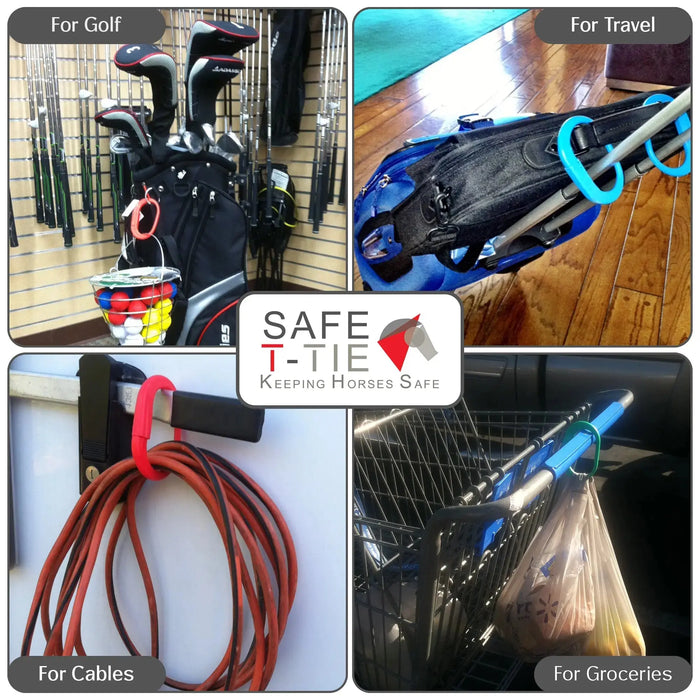 Safe-T-Tie - Reusable Safety Breakaway for Tying (1 pack of 2 individual ties) Kensington Protective Products
