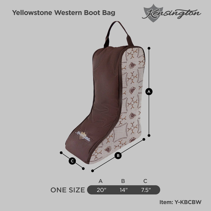 Yellowstone Western Boot Bag Kensington Protective Products