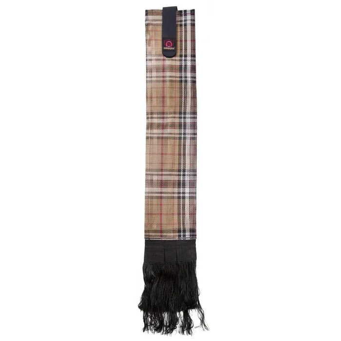 Kensington Textilene Tail Cover. Tan brown plaid