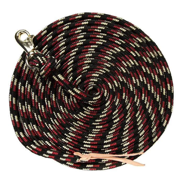 Poly clinician training lead in burgundy, gold and black.