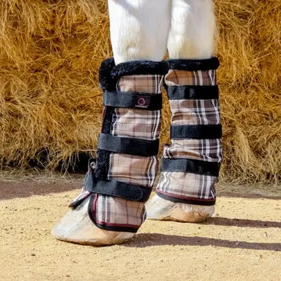 Protect-Your-Horse-s-Legs-with-Kensington-Draft-Fly-Boots-with-Fleece-Trim Kensington