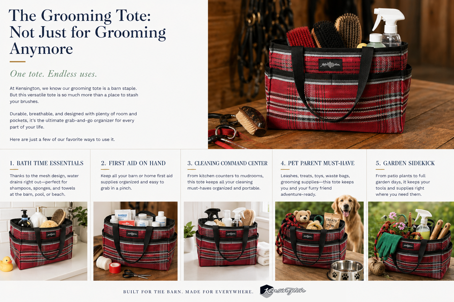 The Grooming Tote: Not Just for Grooming Anymore