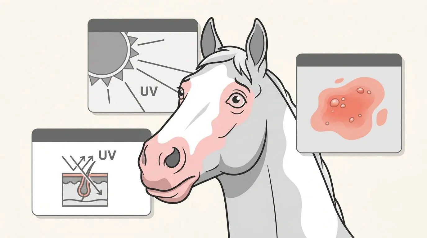 UV damage in horses explained Kensington