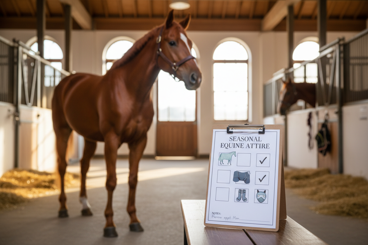The Transitional-Weather Horse Care Checklist