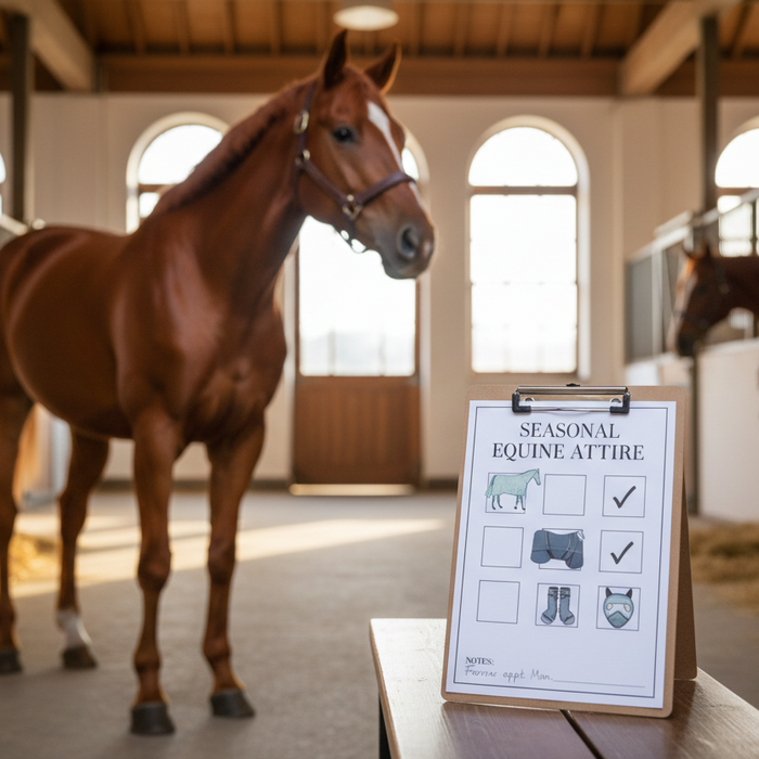The Transitional-Weather Horse Care Checklist