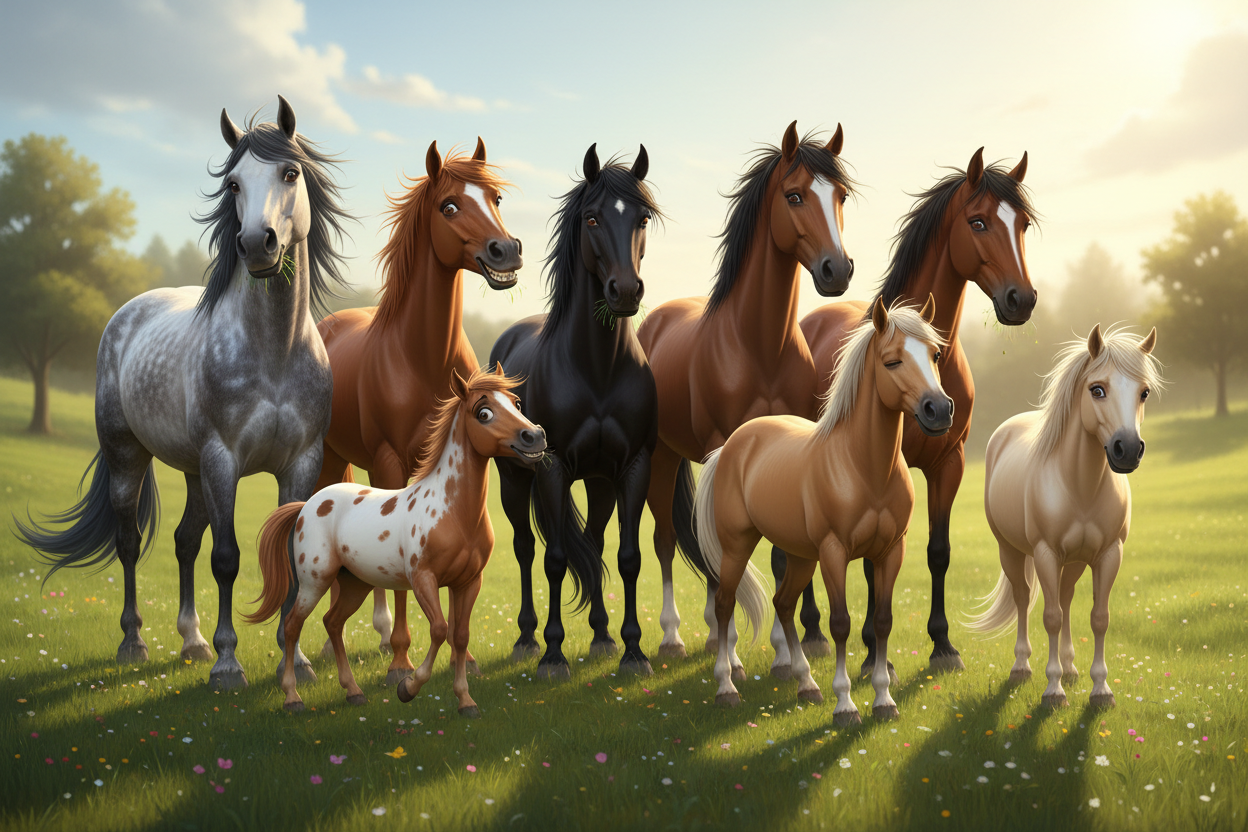 The 7 Types of Fly Mask Horses
