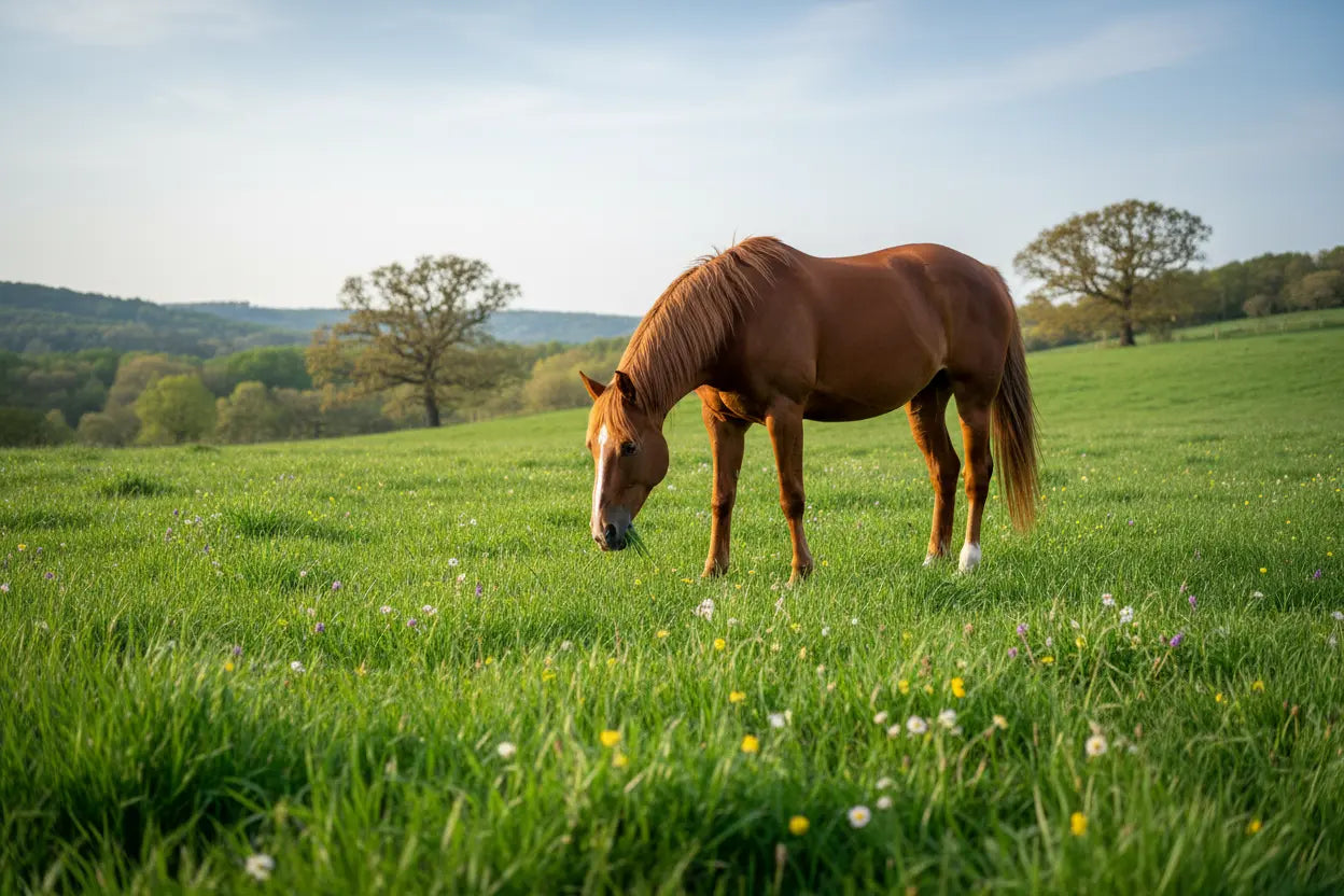 Spring grass dangers for horses: How to protect with slow feeders Kensington