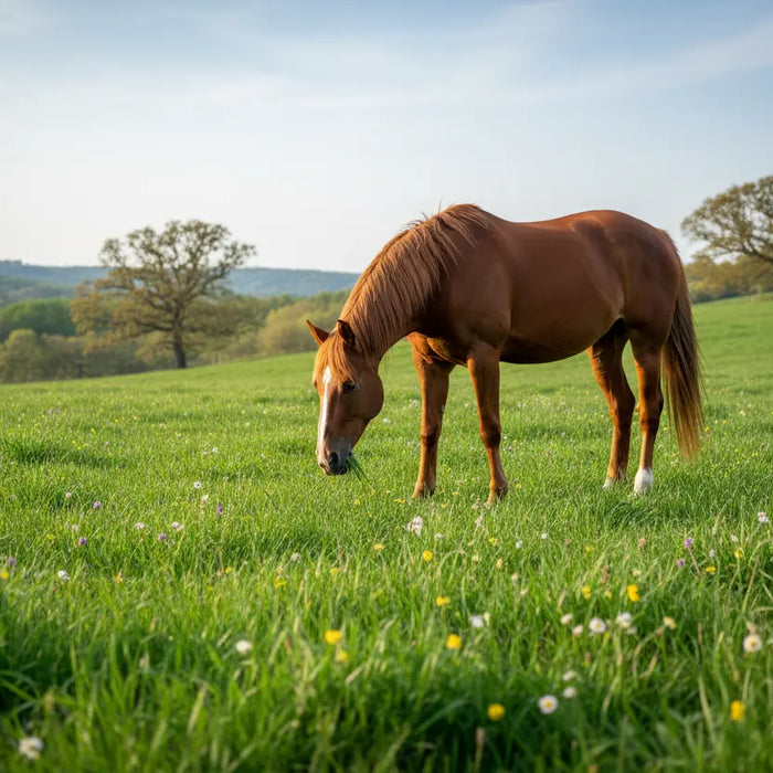 Spring grass dangers for horses: How to protect with slow feeders Kensington