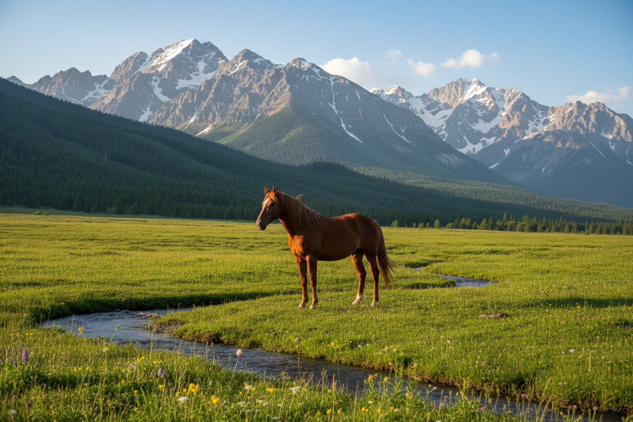 UV protection for horses in high altitudes