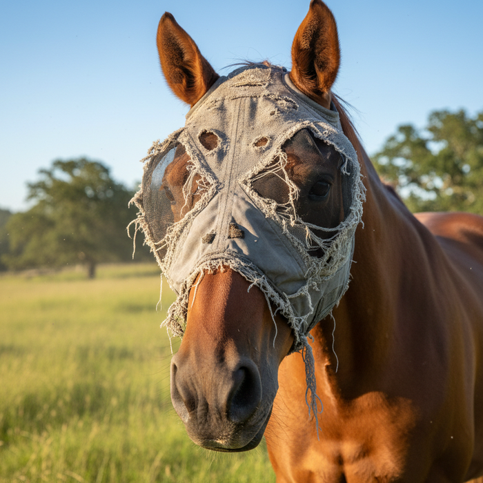 Why Horses Rub Their Fly Masks Off (And How to Stop It)