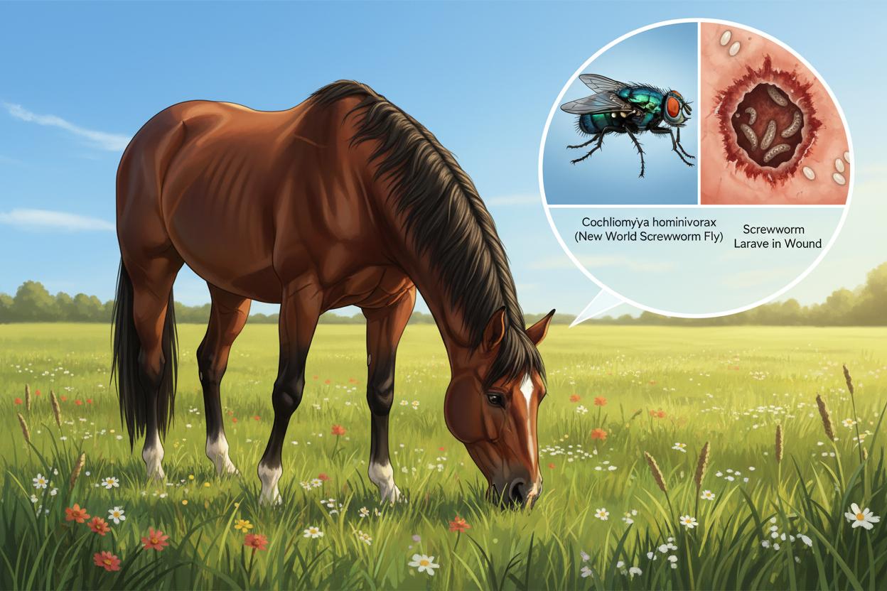 New World Screwworm in the United States: What Horse Owners Need to Know