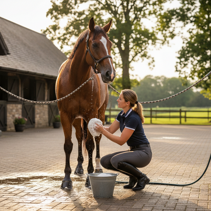 The Ultimate Horse Show Bath Checklist for a Ring-Ready Horse