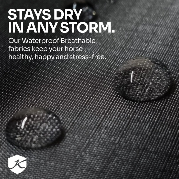 1200D Mini Donkey 300G Heavy Weight Winter Turnout Blanket - Waterproof & Breathable Kensington Protective Products
