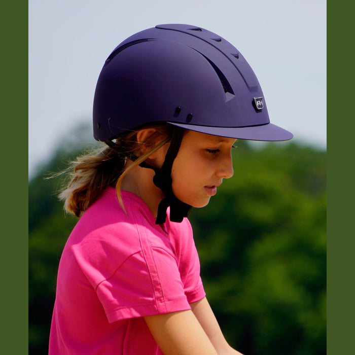 IRH Equi-Pro Deluxe Schooling Helmet w/Sun Visor