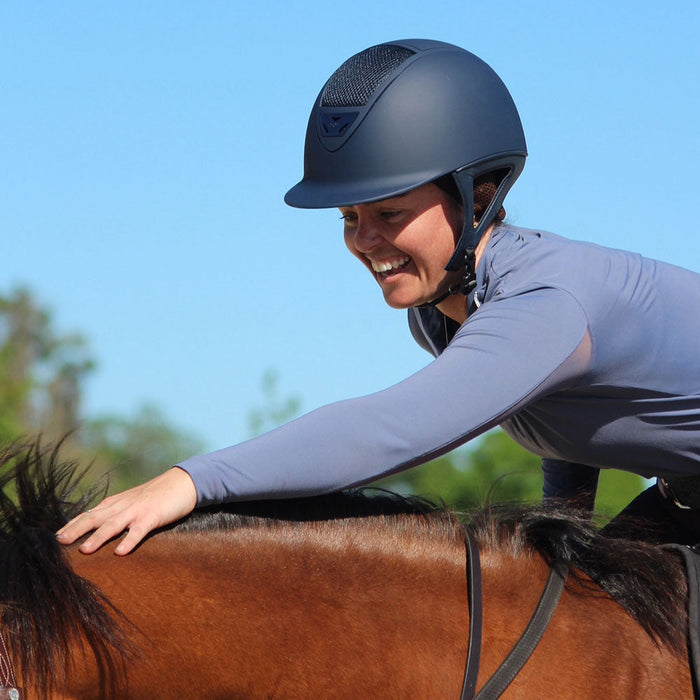 IRH XLT  Matte finish Premium Show Helmet
