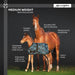 1200D Adjustable Foal 180G Medium Weight Winter Turnout Blanket - Waterproof & Breathable Kensington Protective Products