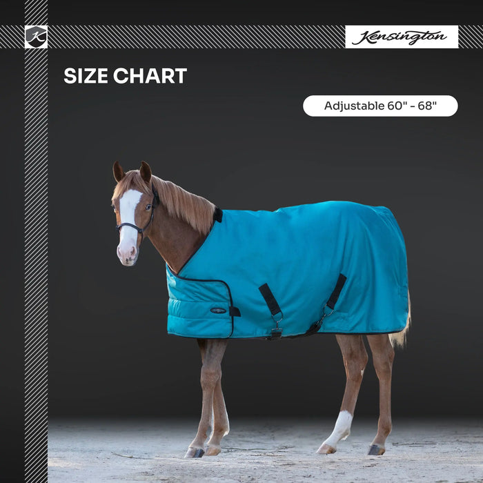 1200D Adjustable Weanling 180G Medium Weight Winter Turnout Blanket - Waterproof & Breathable Kensington Protective Products
