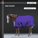 1200D Adjustable Yearling 180G Medium Weight Winter Turnout Blanket - Waterproof & Breathable Kensington Protective Products
