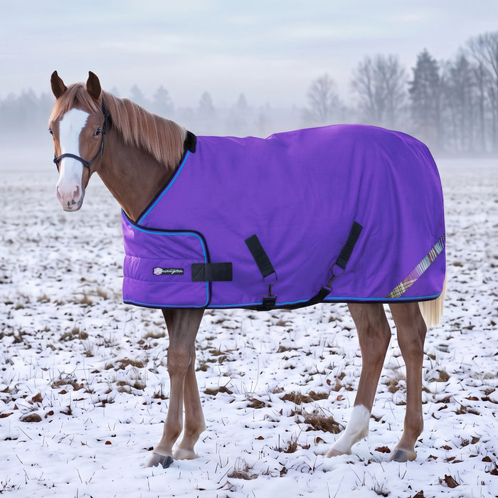 New 1200D Adjustable Juvenile 180G Medium Weight Winter Turnout Blanket - Waterproof & Breathable (Copy)