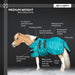 Mini 180G Medium Weight Horse Winter Turnout Blanket - Waterproof & Breathable Kensington Protective Products