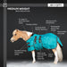 1200D Mini 180G Medium Weight Winter Turnout Blanket - Waterproof & Breathable Kensington Protective Products