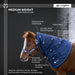 New Mini 180G Medium Weight Winter Neck Warmer - Waterproof & Breathable — B-Navy — infographic — 6SCR180-MINI-B