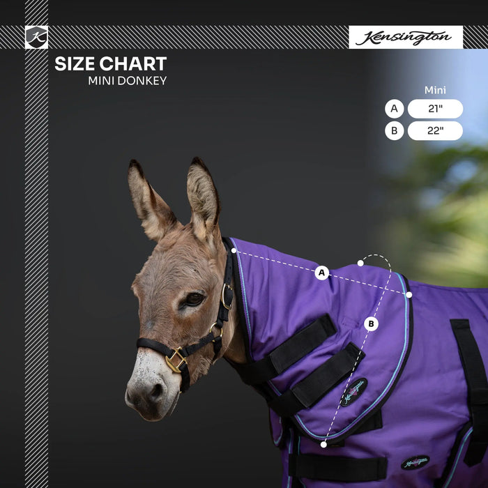 Mini Donkey 180G Medium Weight Winter Neck Warmer - Waterproof & Breathable Kensington Protective Products