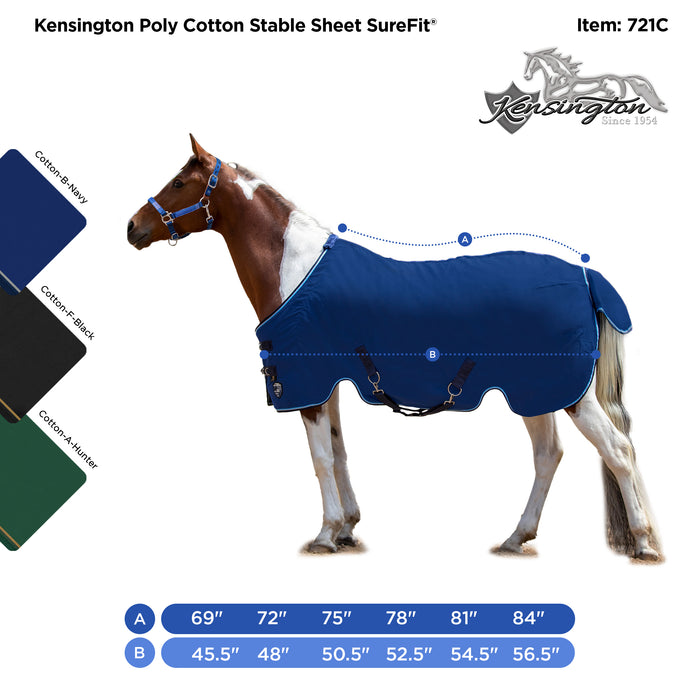 Poly Cotton Stable Sheet