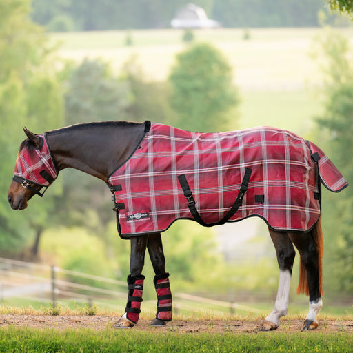 Kensington Equine Horse Fly Sheet | Breathable 73% UV Protection in Merlot