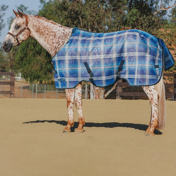 Kensington Equine Horse Fly Sheet | Breathable 73% UV Protection In Kentucky Blue